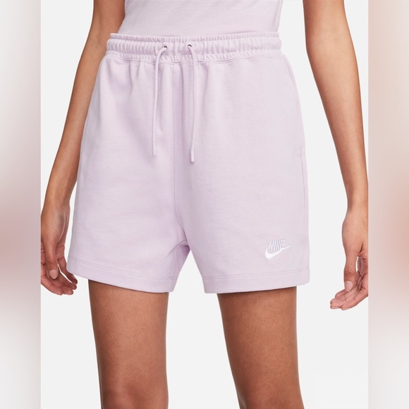 Nike Shorts Women's Size Medium Lilac Purple Jersey Vintage Sweat Short Cotton - Picture 6 of 14